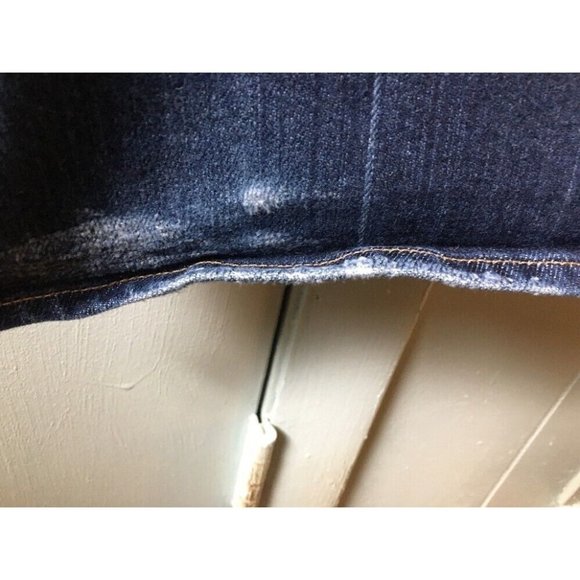 7 For all Mankind Bootcut in Nakita Blue Jeans Womens Size 31 distressed - Picture 8 of 11